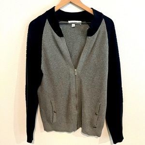 Calvin Klein Zip Up Cardigan